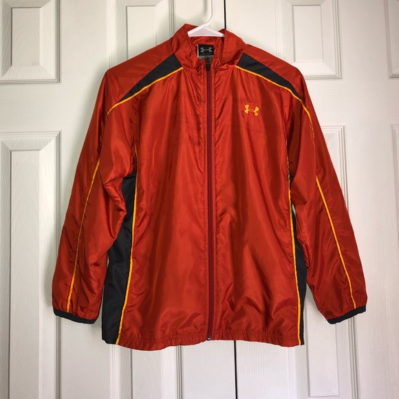 boys under armour rain jacket